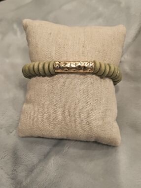 New Plunder Green/Gold Bracelet